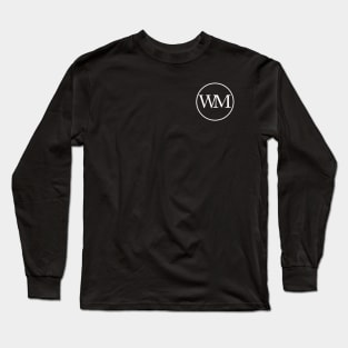 WM White Circle Long Sleeve T-Shirt